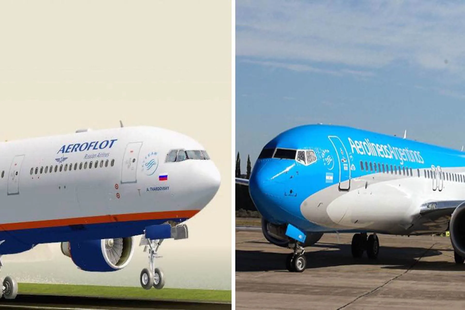Aerolíneas Argentinas y Aeroflot acuerdan un código compartido